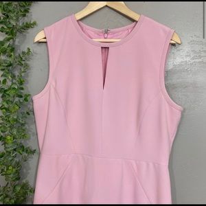 J. Crew crepe keyhole sheath dress in lavender